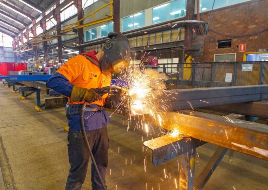 Steel Welding — Mining Equipment in Kurri Kurri, NSW